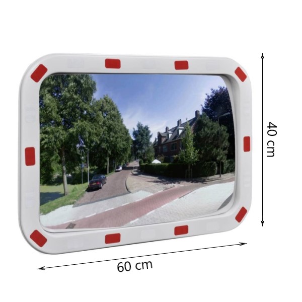 Prometno ogledalo standardno / POLIKARBONAT - 400x600