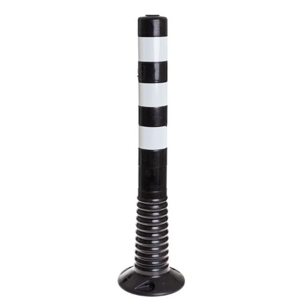 Plastični stebriček / fleksibilen - črna - 750 mm