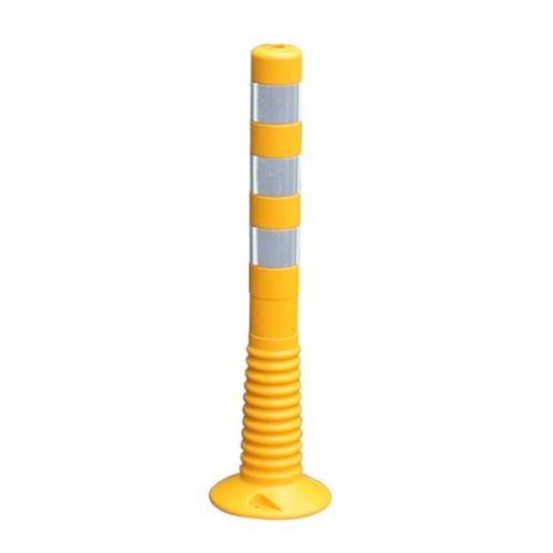 Plastični stebriček / fleksibilen – rumena – 750 mm