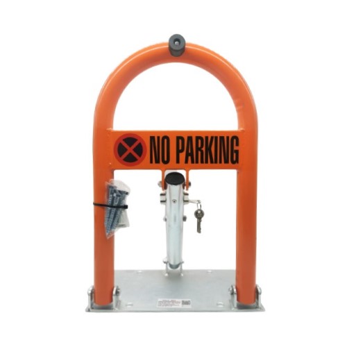 Zložljiva parkirna zapora / ovira – oranžna – 550 mm