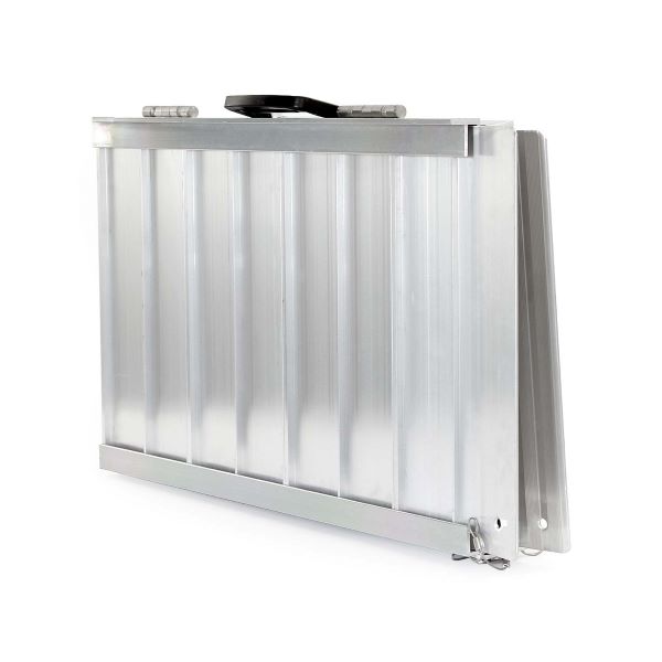 Aluminijasta klančina / zložljiva - dolžina 1220 mm - slika 3