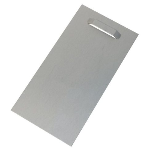 Nosilna ploščica za ogledalo / cinkana pločevina – 100 x 200 mm