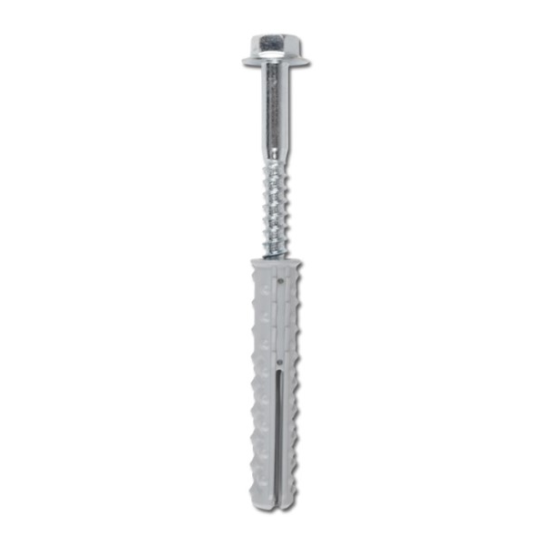 Montažni material za parkirne omejevalce - 1 vijak + 1 PVC vložek