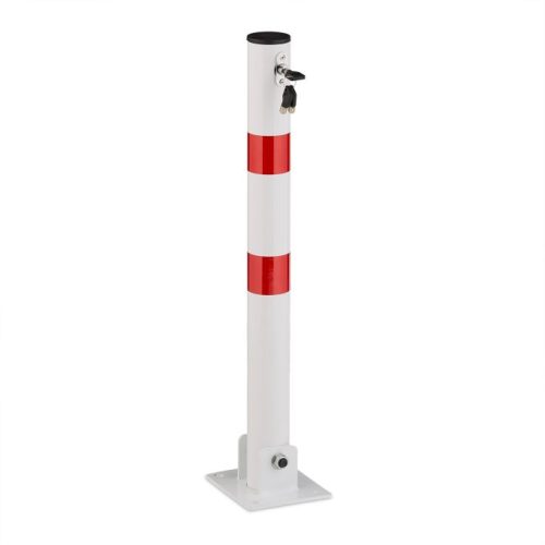 Zložljiv zaporni stebriček – bela – Ø 60 mm